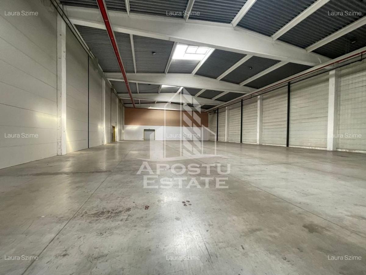 De inchiriat hala industriala 1850 mp - acces tir, rampa andocare - 2