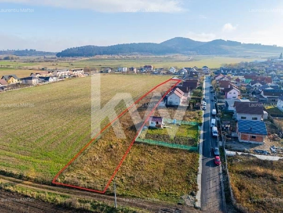Teren 3.288 mp cu Potential Rezidential, Sanpetru, Brasov - 3