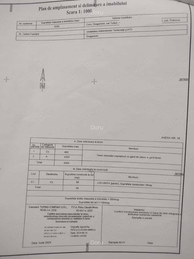 Oferta Teren 5000 MP + Casa batraneasca de Vanzare in Comuna Dragane?ti, Prahova - 4