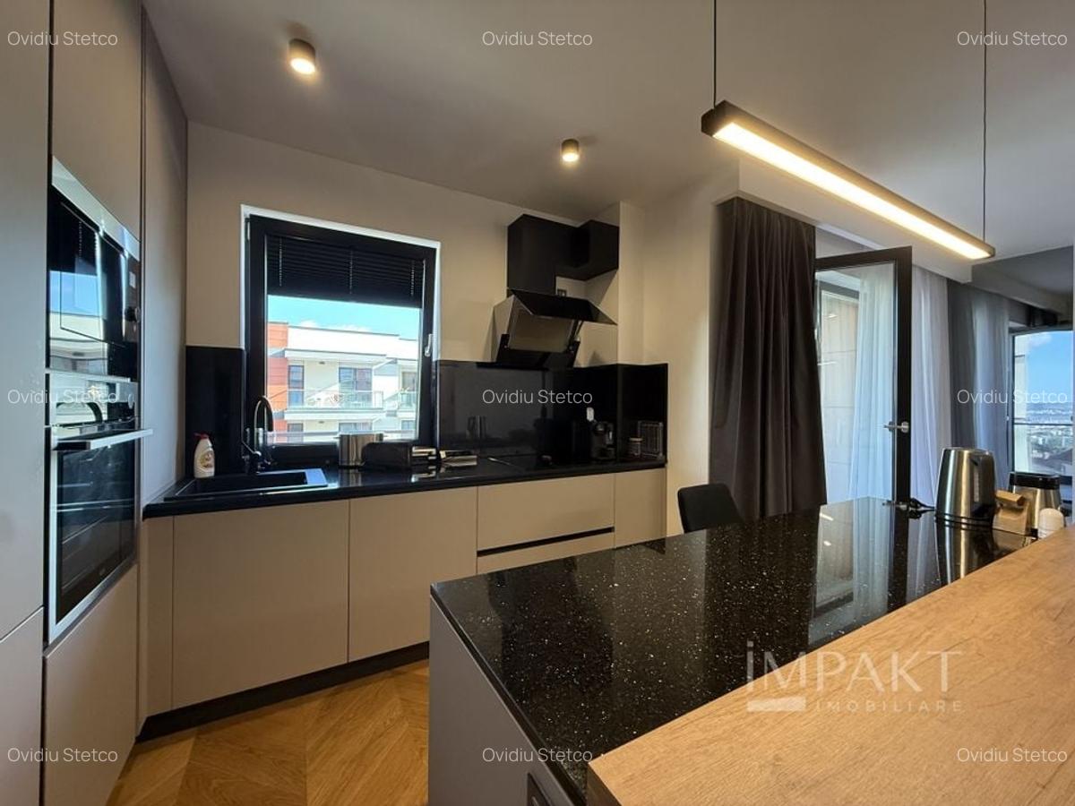 Apartament ultrafinisat 2 camere, 83 mp, Andrei Muresanu Sud - 3