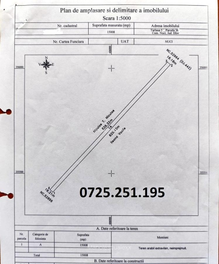 Vand Teren cu deschidere sosea asfaltata - 2 Vand Teren cu deschidere sosea asfaltata - 2