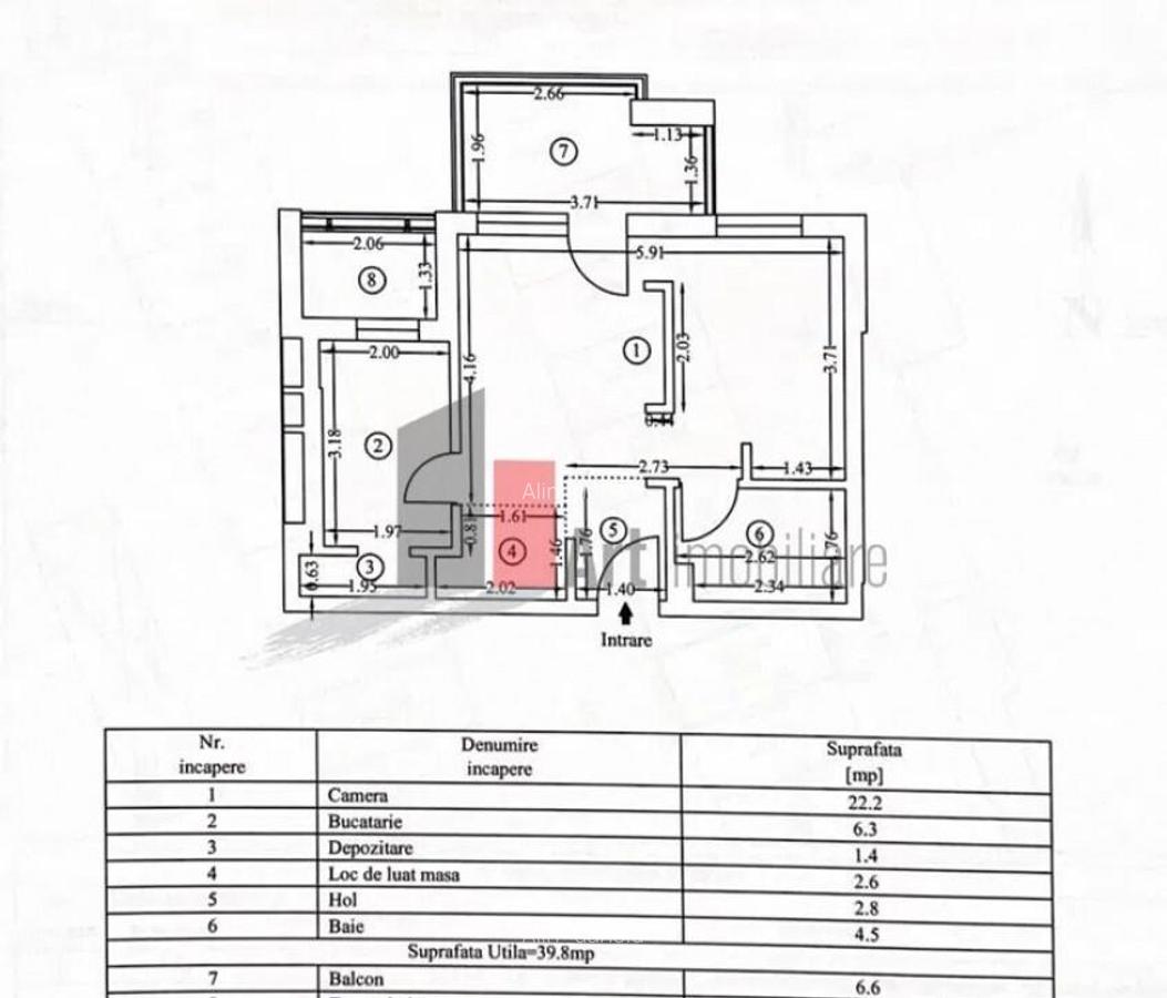 Apartament (studio) cu 2 camere de vanzare in zona Bucure... - 7