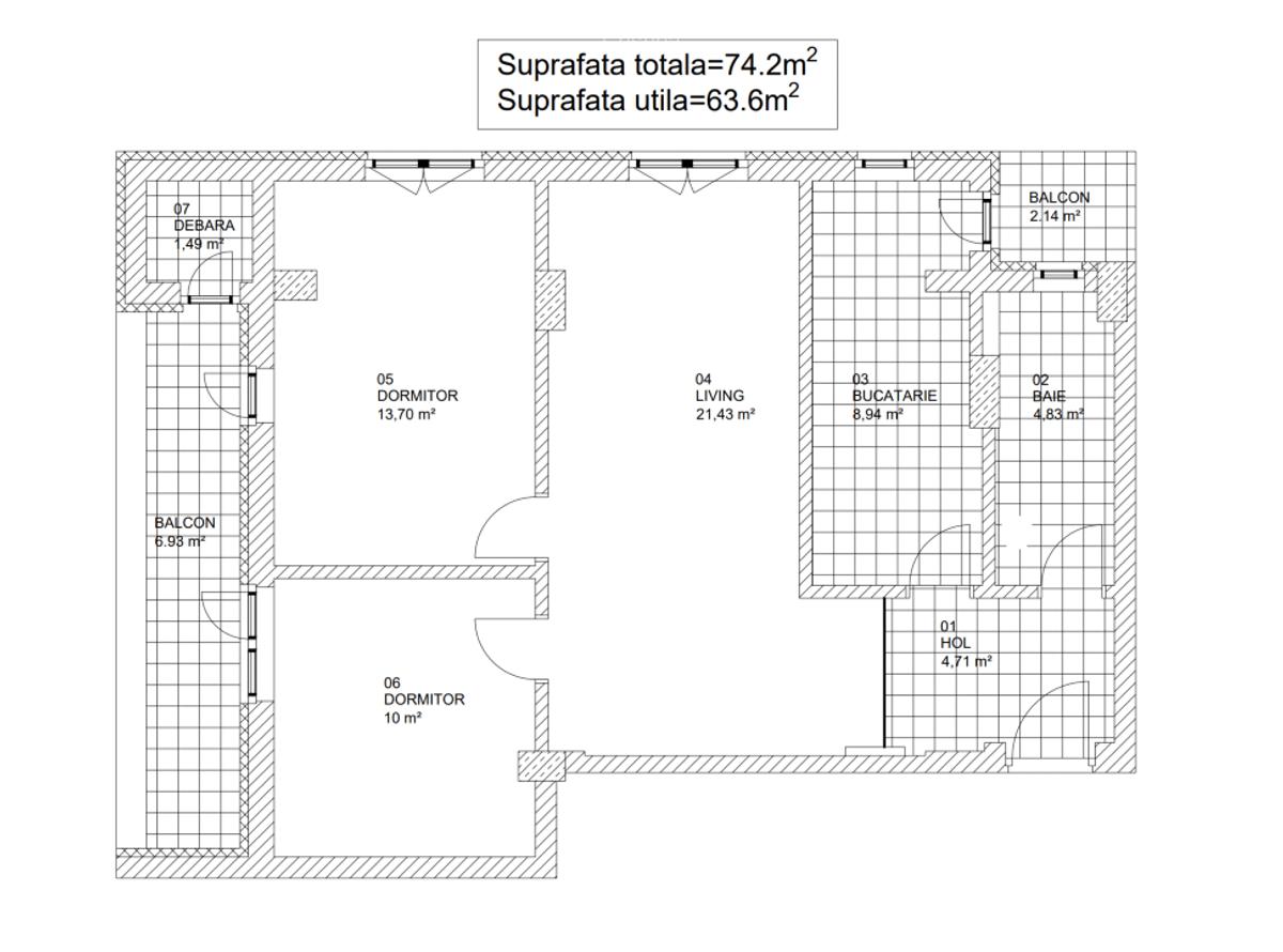 Apartament 3 camere + parcare / Bucurestii Noi - 15
