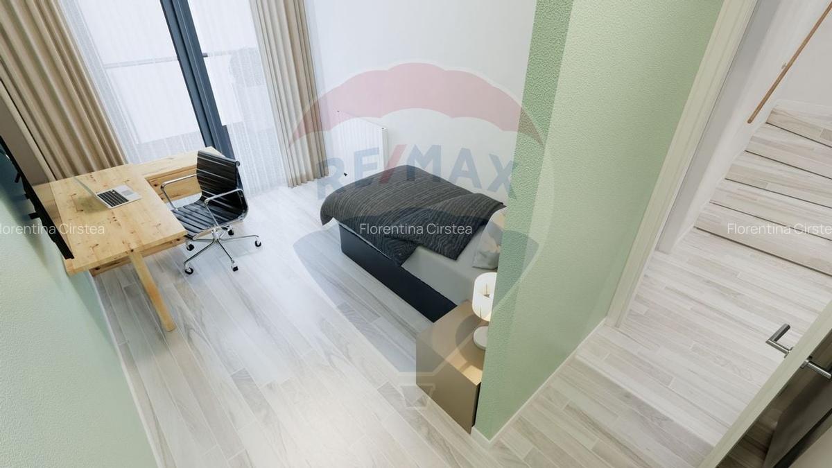 Apartament cu 4 camere semidecomandat în Titan - 10