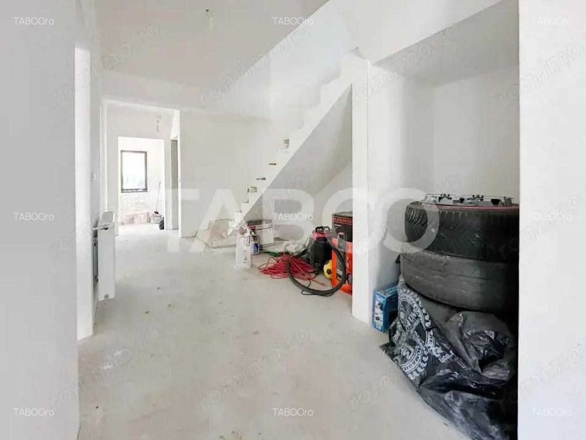 Casa 5 camere de tip Duplex 143 mpu semifinisata intabulata - 4