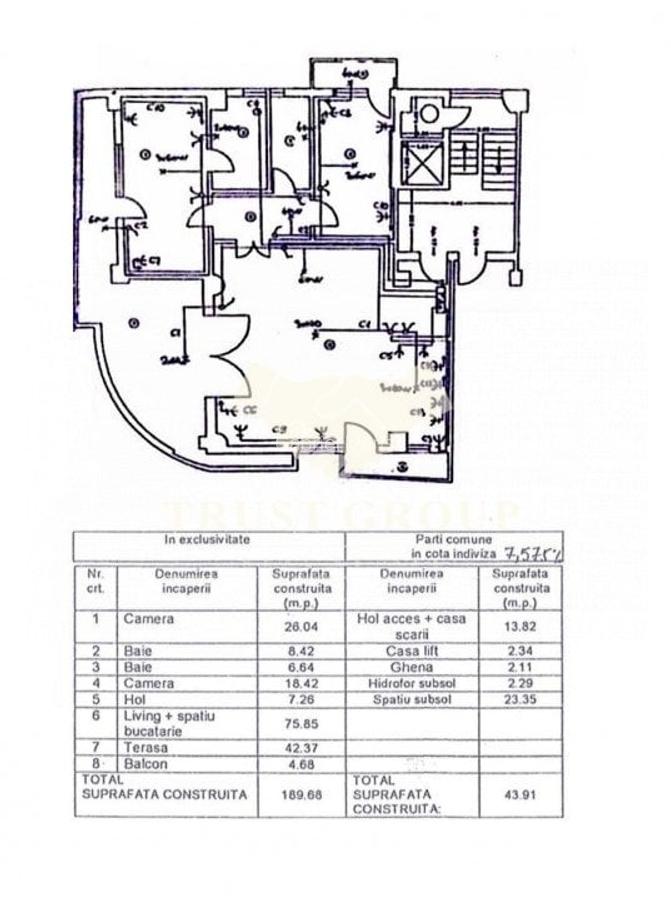 Penthouse 3 camere Herastrau | Terasa | Loc de parcare - 18