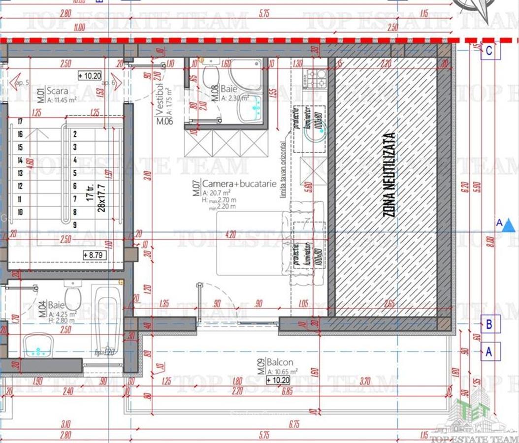 Garsoniera bloc boutique cu terasa 10mp metrou Gorjului - 4 Garsoniera bloc boutique cu terasa 10mp metrou Gorjului - 4