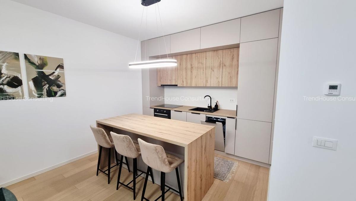 Apartament cu 2 camere semidecomandat, mobilat în Băneasa - 6
