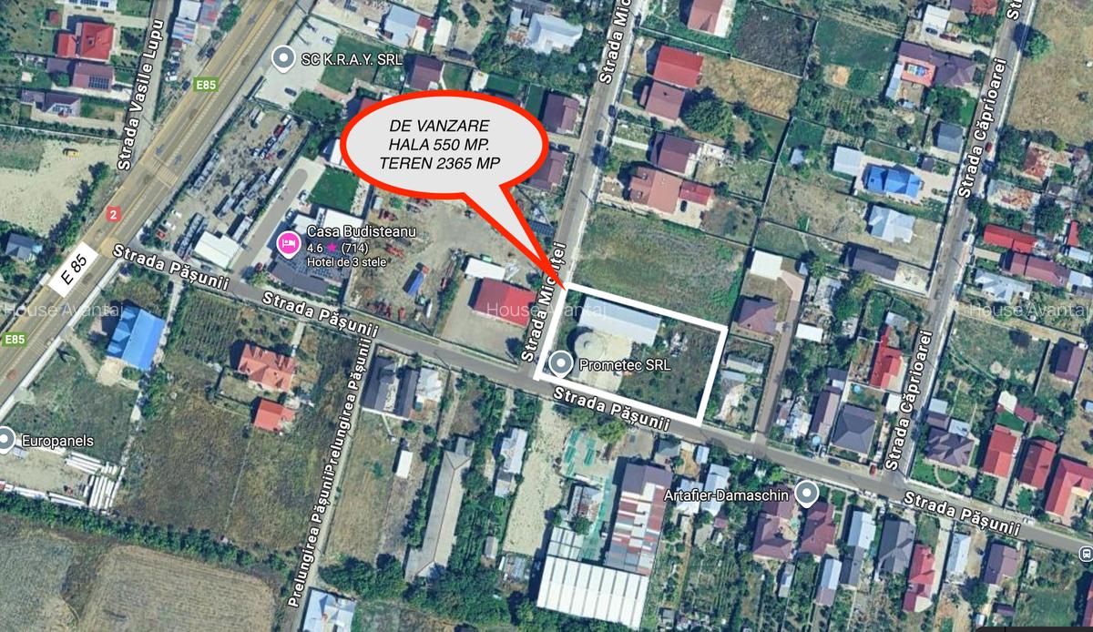 Proprietate industrială cu hală metalică, birouri și teren – Golești - 16