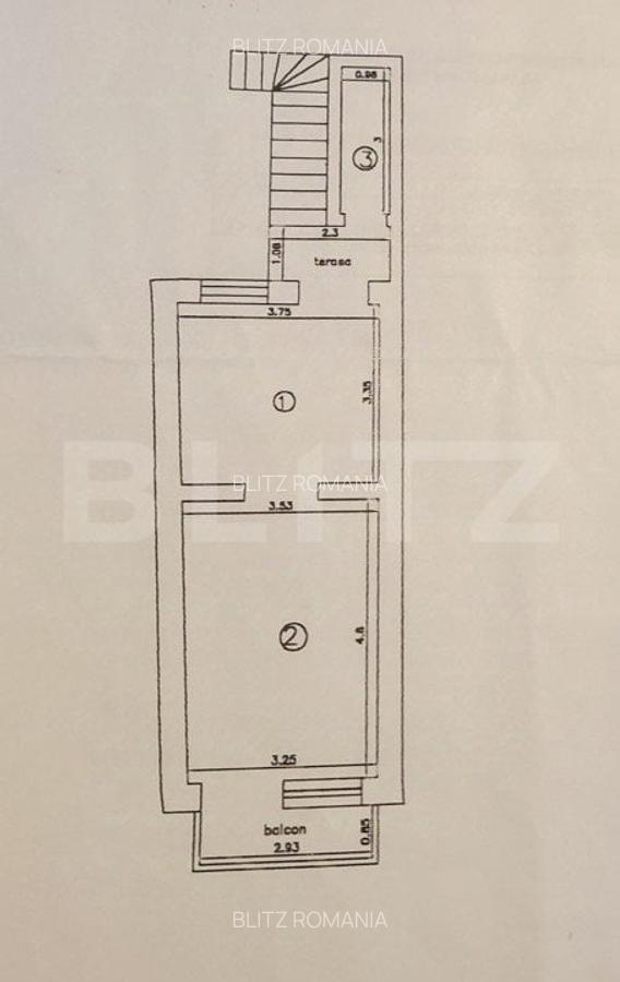 Spatiu de vanzare, 2 camere, 31 mp, zona-ultracentral - 1
