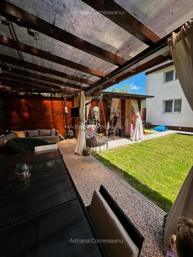 Casa P+E, curte, supraveghere video - 8