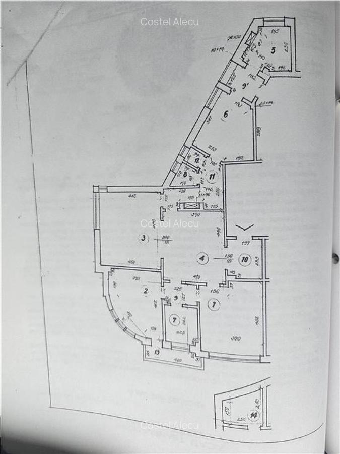 Ultracentral - Str. Spatarului  Armeneasca  Corbeni  Calea Mosilor ap 4 camer - 11