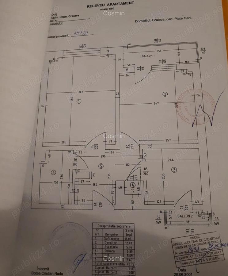 Vand Apartament cu 2 camere Craiova Rond-Gara - 9