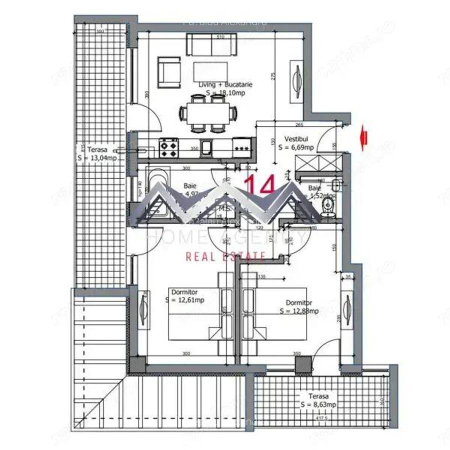 Apartamente 3 camere Otopeni | bloc nou | include parcare - 6