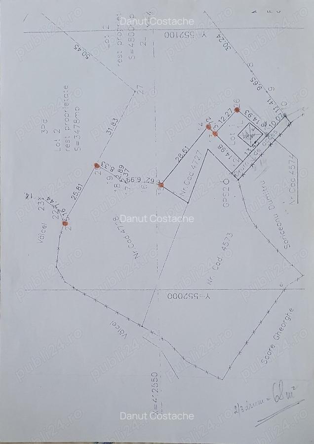 Vand casa+teren 5300 mp Breaza de Sus Nistoresti Prahova - 2