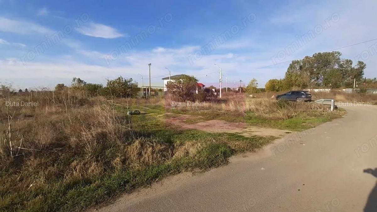 Teren la Asfalt cu utilita?i alaturi (Curent & Gaz) langa Bucure?ti - 1