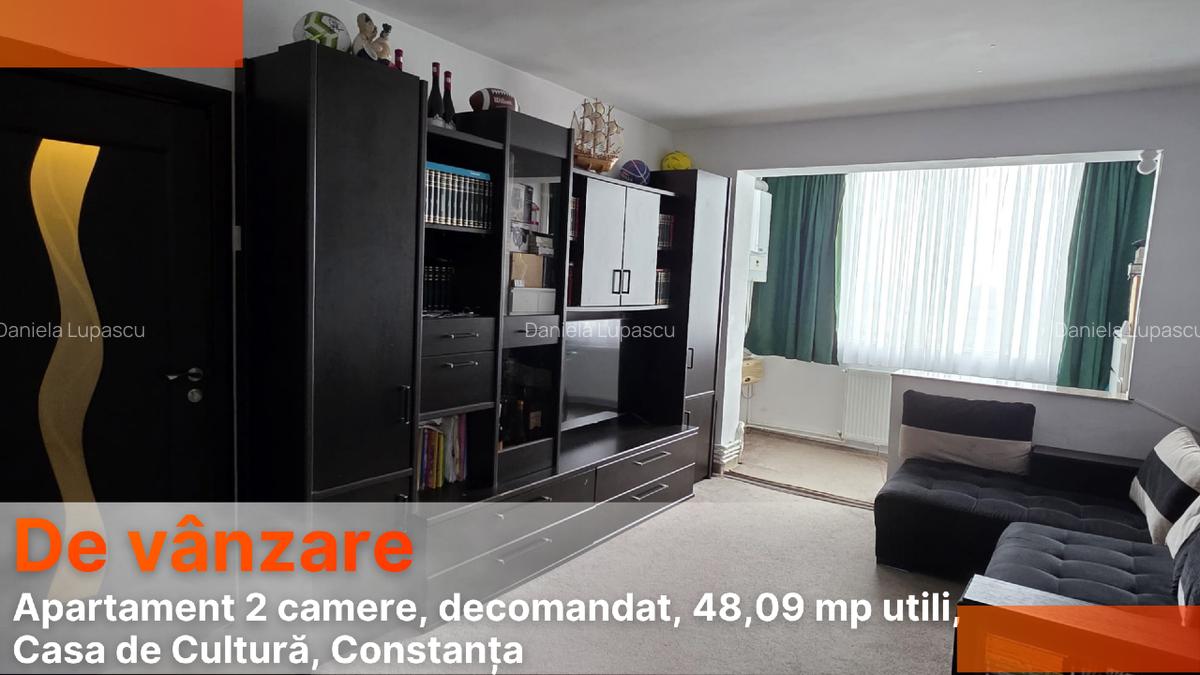 Vânzare apartament 2 camere – 48,09 mp – Zona Casa de Cultură, Constanța - 1
