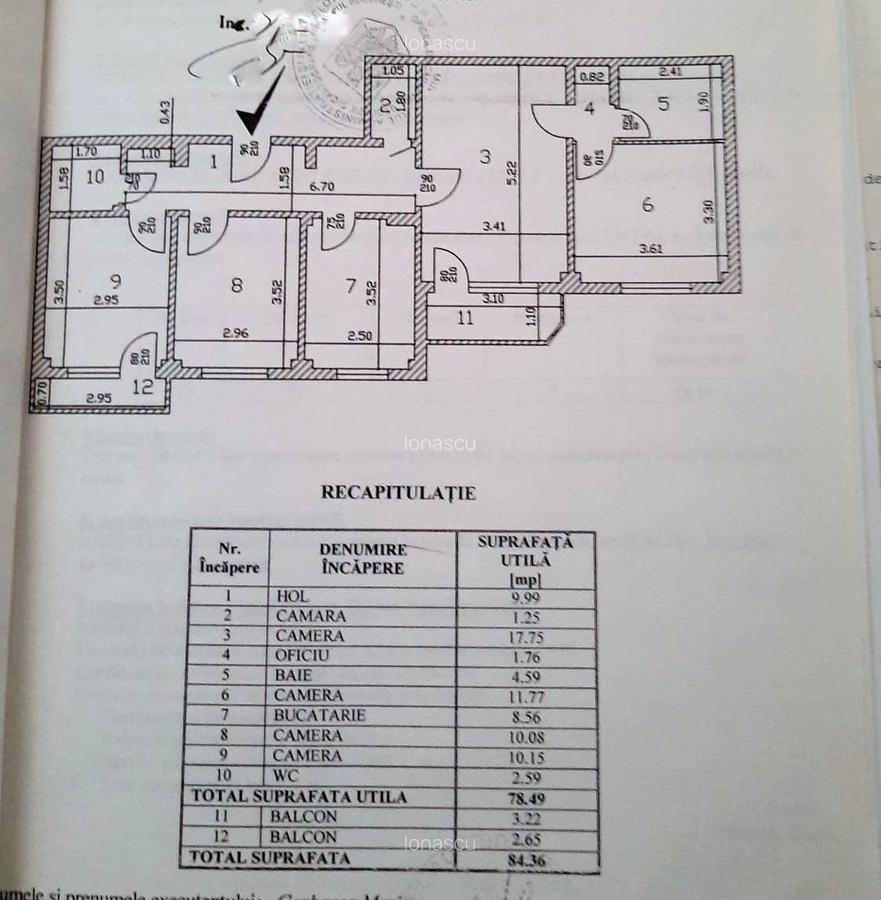 Turda - Parc Regina Maria, 85 mp, bloc 1982, centrala proprie de apartament - 16