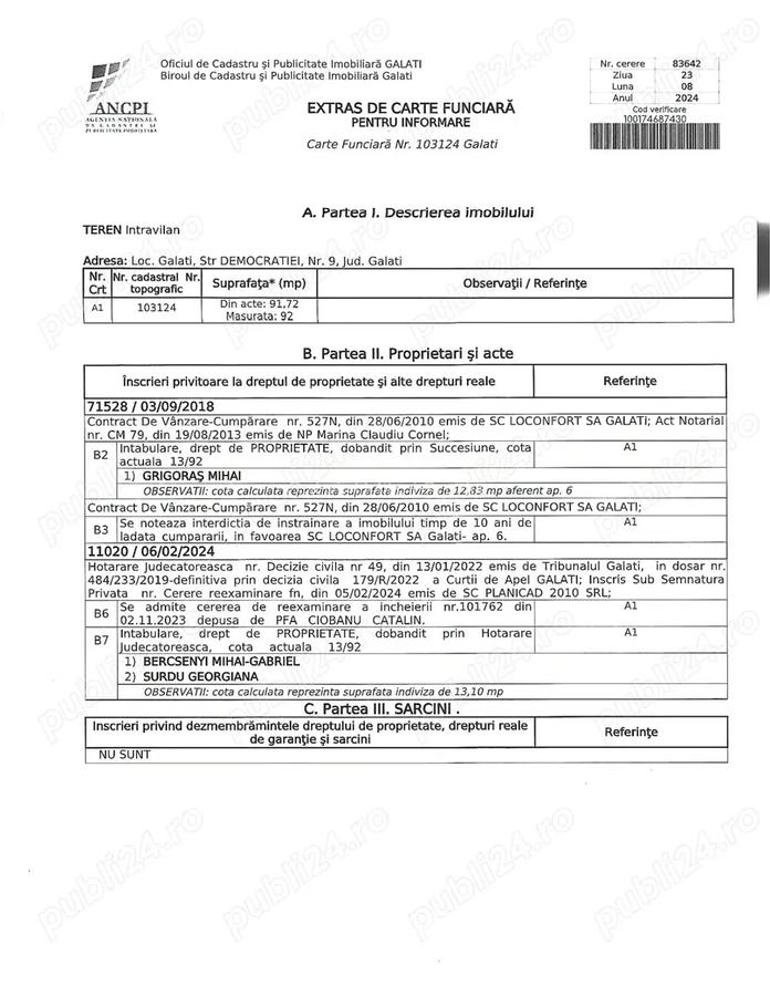 Vand casa in centrul ora?ului Gala?i curte comuna - 2