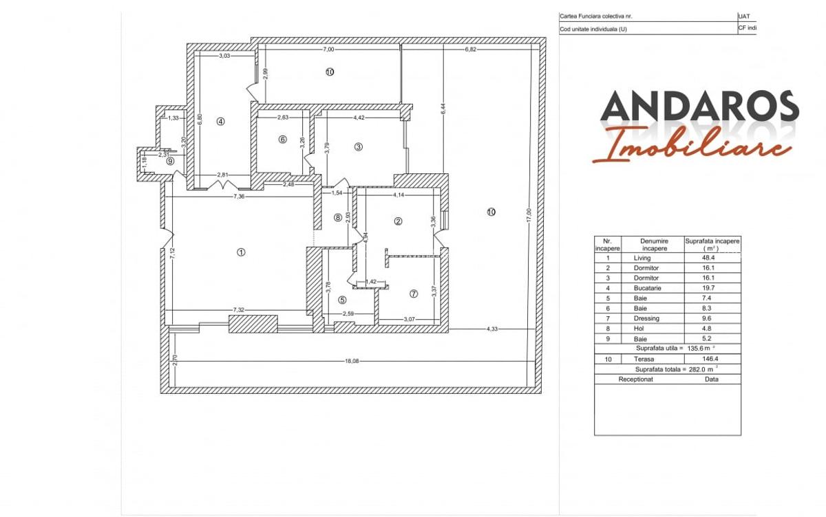 Apartament cu 3 camere decomandat, mobilat în Herăstrău - 16