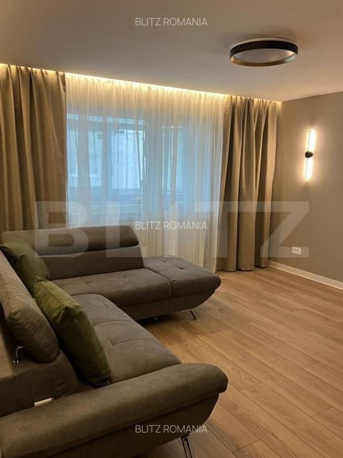 Apartament renovat, 2 camere, 50 mp, geam la baie, zona George Enescu - 5