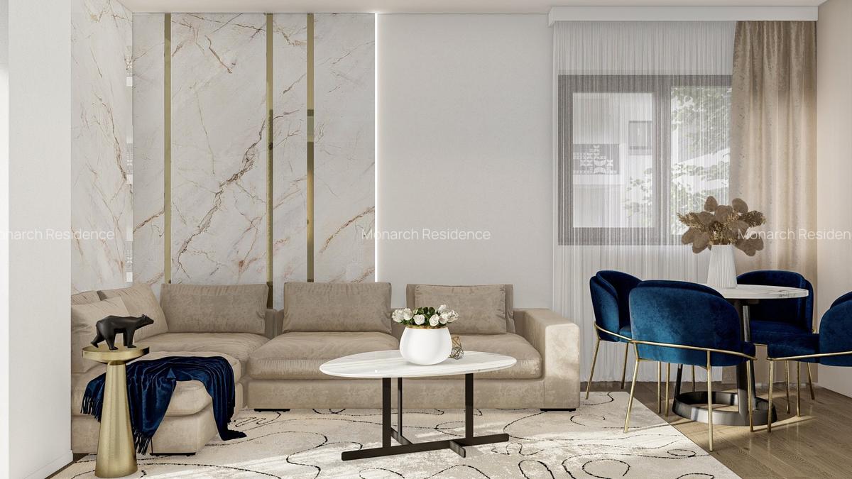 3 camere, vedere pe 2 parti, 2 bai - MONARCH RESIDENCE - 5