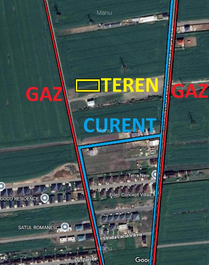 Teren de vanzare in Balotesti langa Corbeanca Tunari - 6