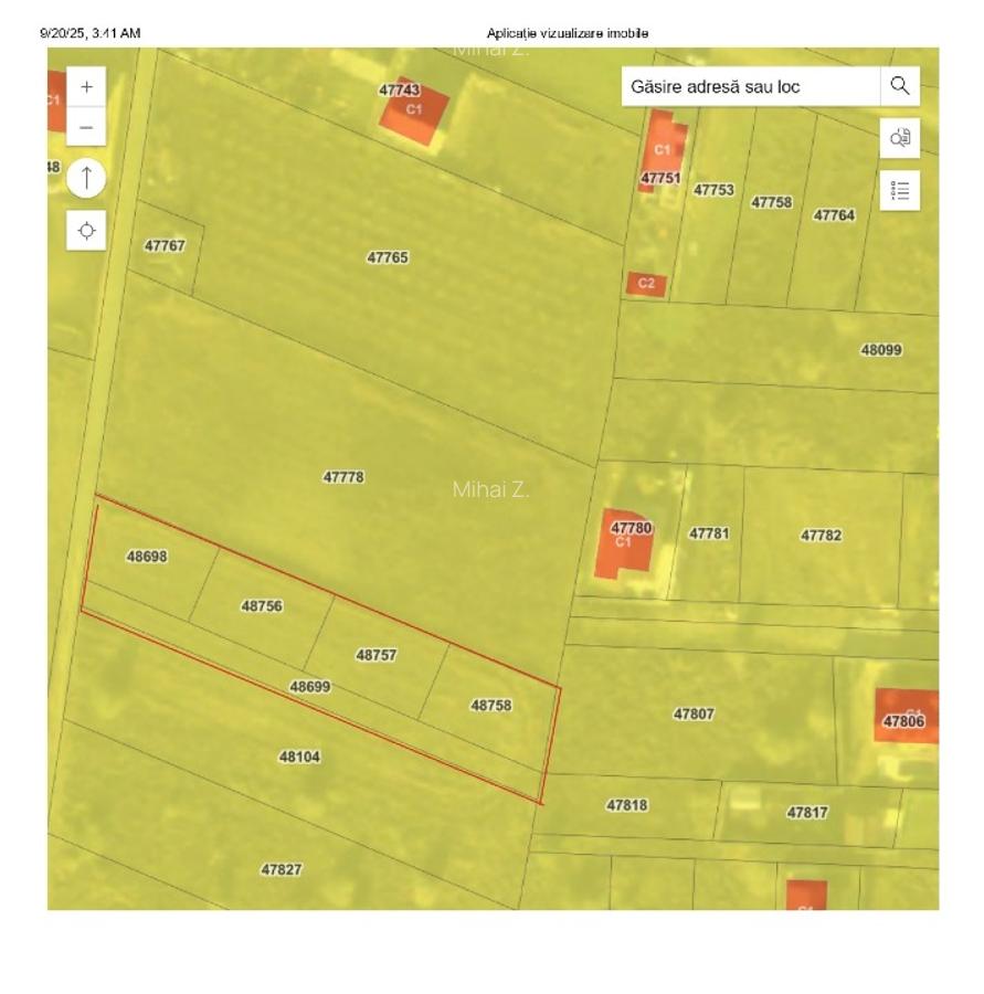 Teren intravilan în localitatea Mineri, județul Tulcea - 2 Teren intravilan în localitatea Mineri, județul Tulcea - 2