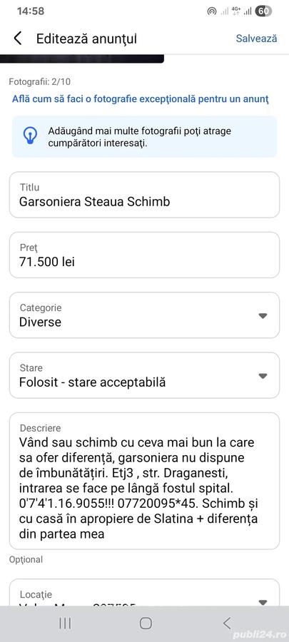 Garsoniera steaua - 1