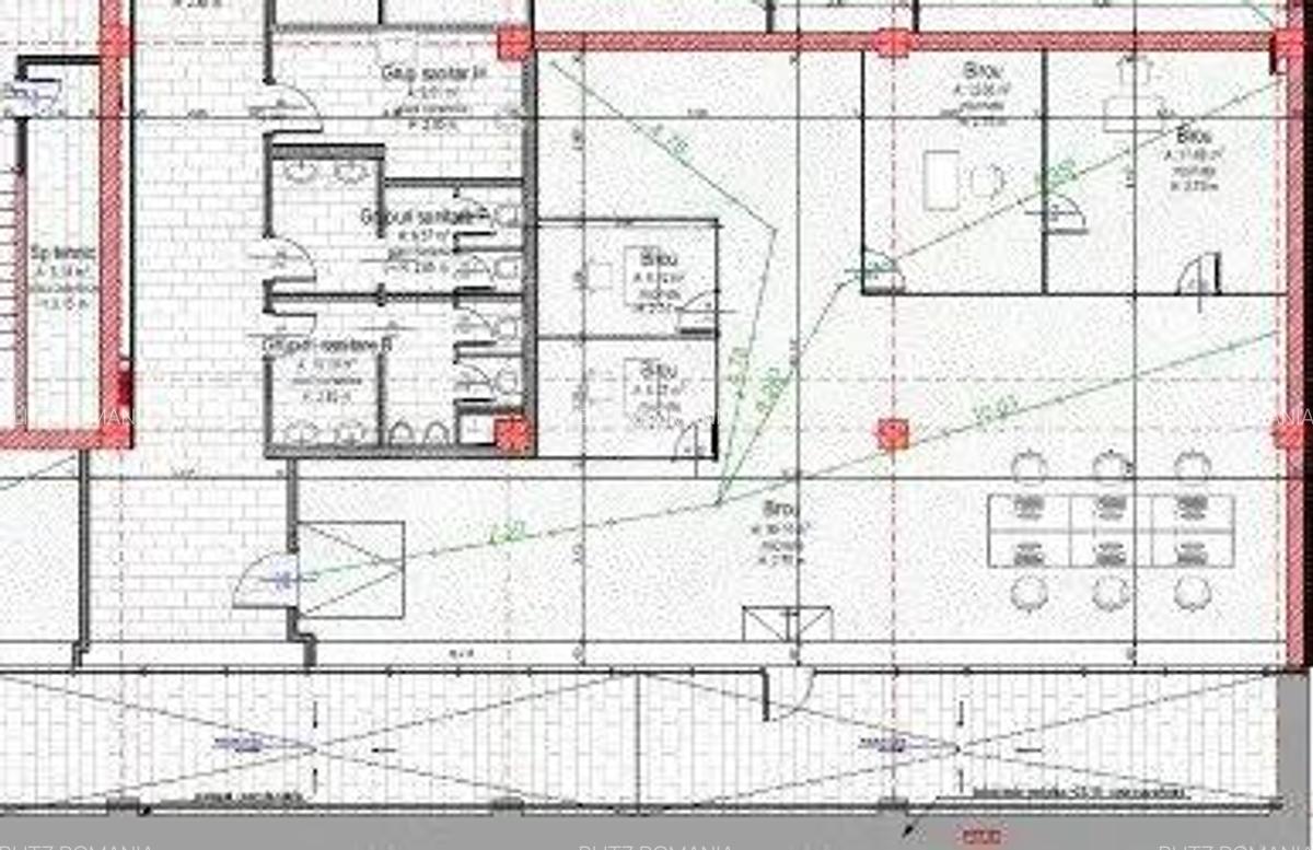 Birou clasa A, 166 mp, terasa de 50 mp, zona Marasti - 10