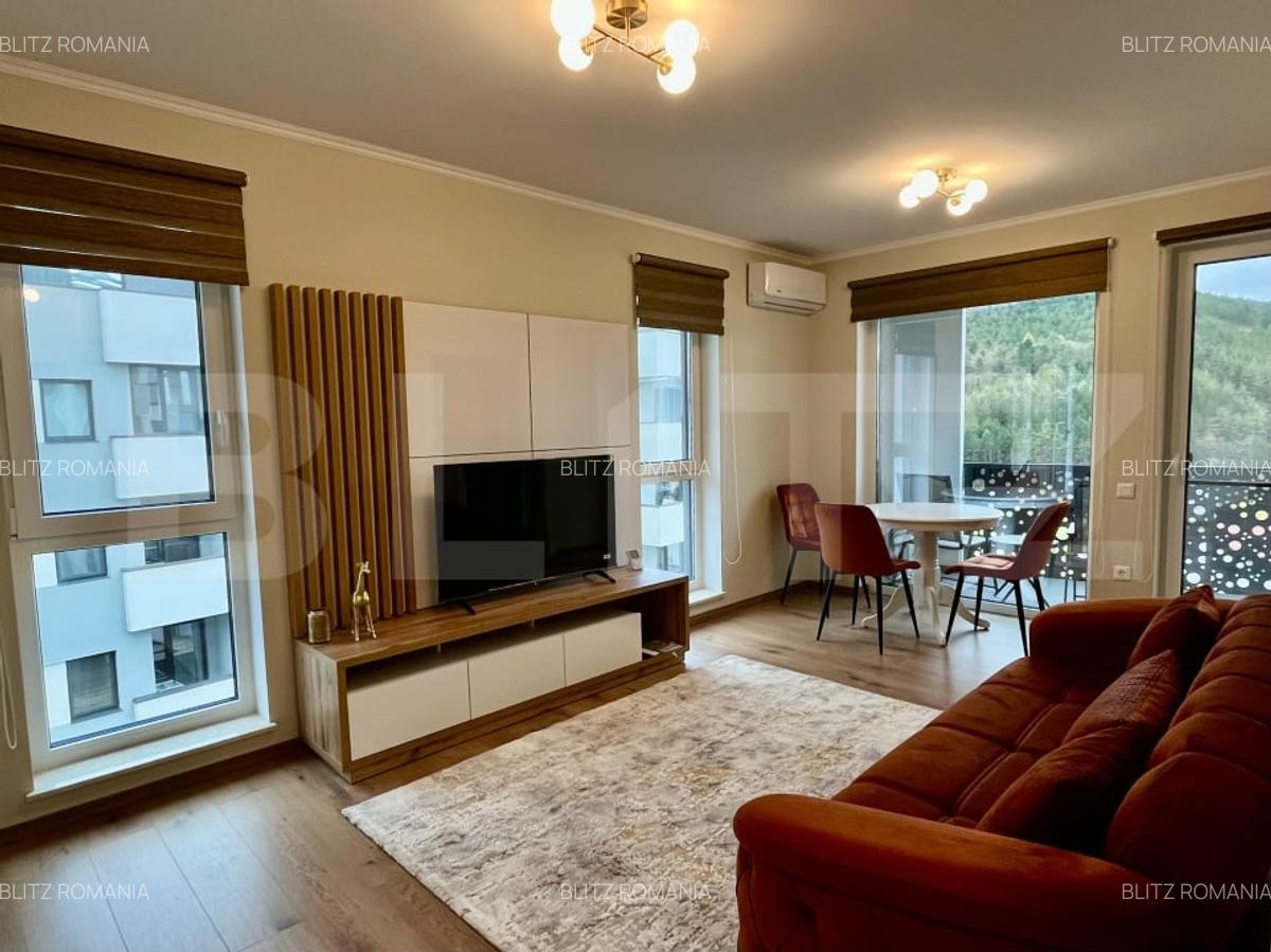 Apartament 2 camere, LUX, 40 mp, prima inchiriere, zona Valea Garbaului - 4