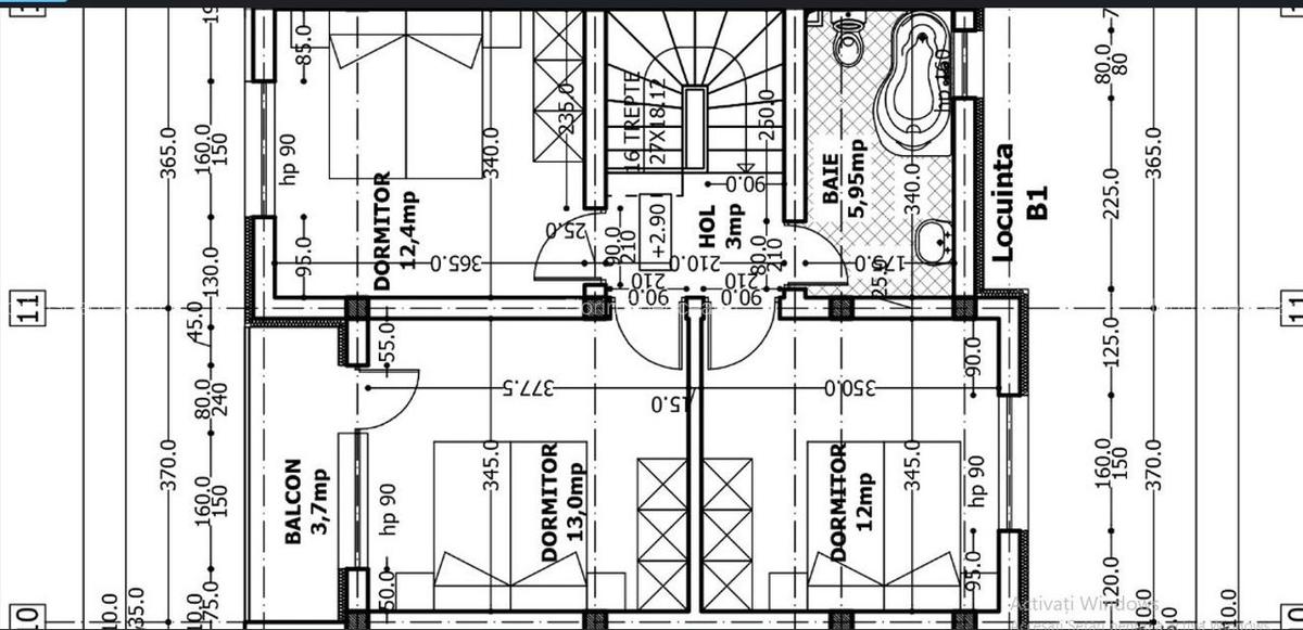 De neratat - vila la alb/4cam,2bai+parcare/centru Popesti Leordeni - 9