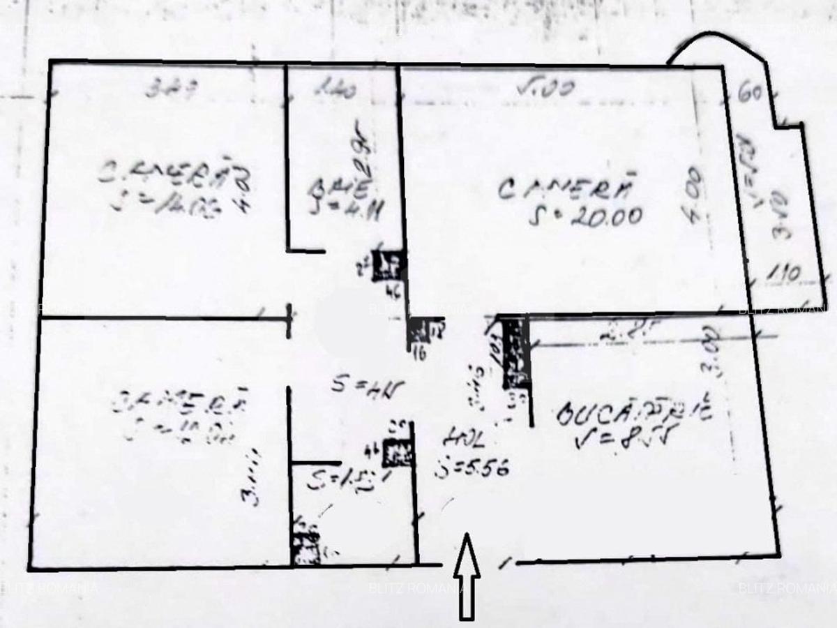 EXCLUSIVITATE: Apartament de vanzare, 3 camere, 78 mp, zona Dorobantilor - 1