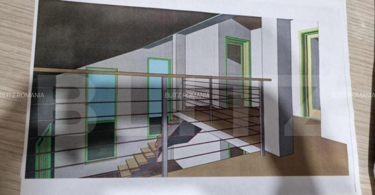 Teren 4000 mp,autorizatie de constructie Lechinta - 4