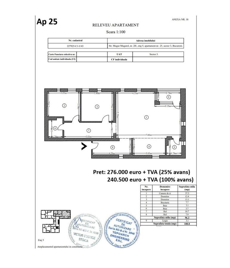 3 cam - Dezvoltator 0% comision - Poze reale - P+6 Timpuri Noi - Ion Minulescu - 2