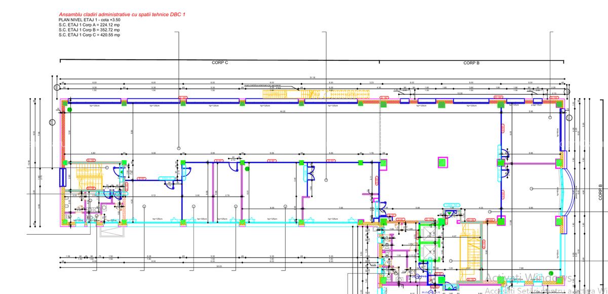 Cladire de Birouri Pacii Militari 2200 mp - 2