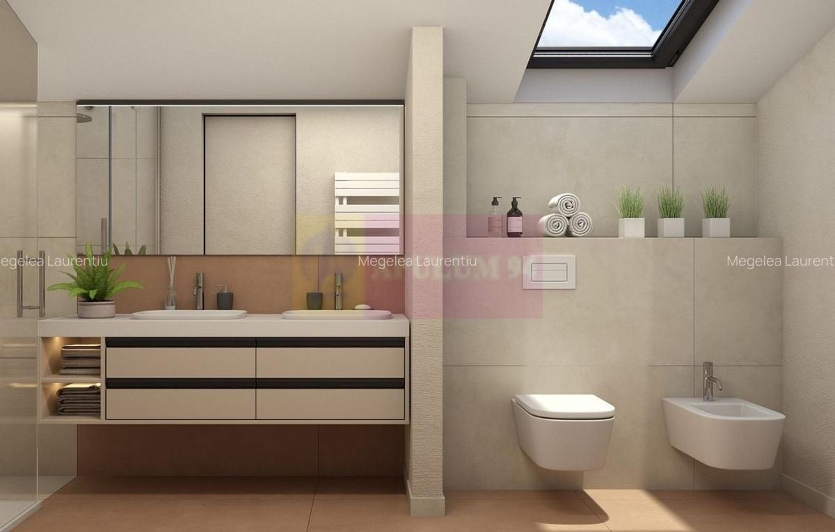 Apartament cu 3 camere cu finisaje de LUX in Sinaia la etaj + mansarda - 14