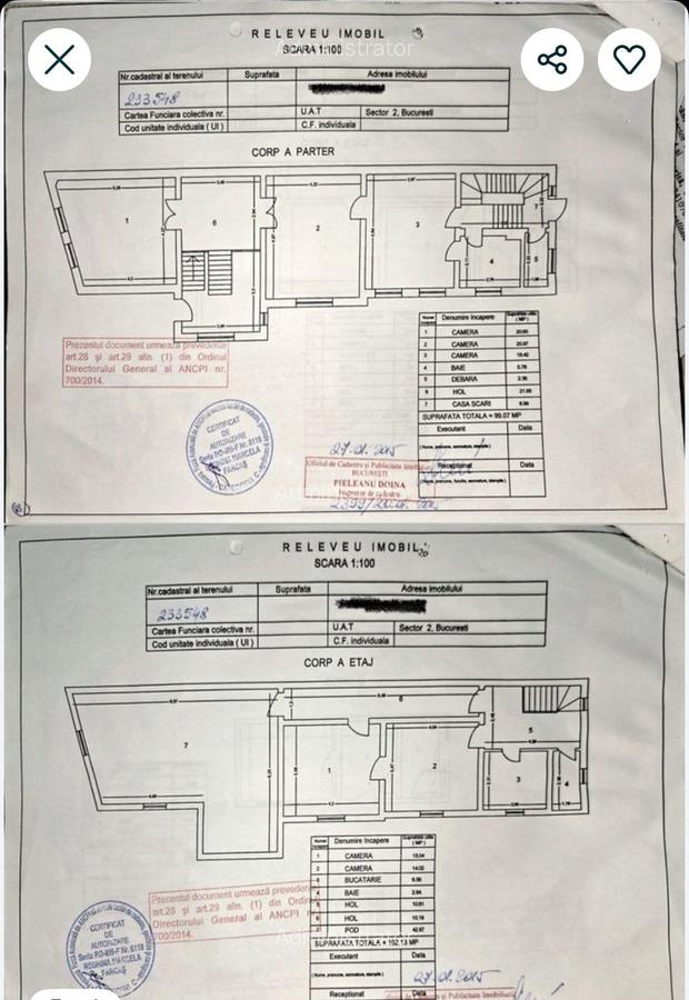 Vilă Interbelică 500 mp, Str. Toamnei ,12 camere, Curte 330 mp.Comision 0% - 4