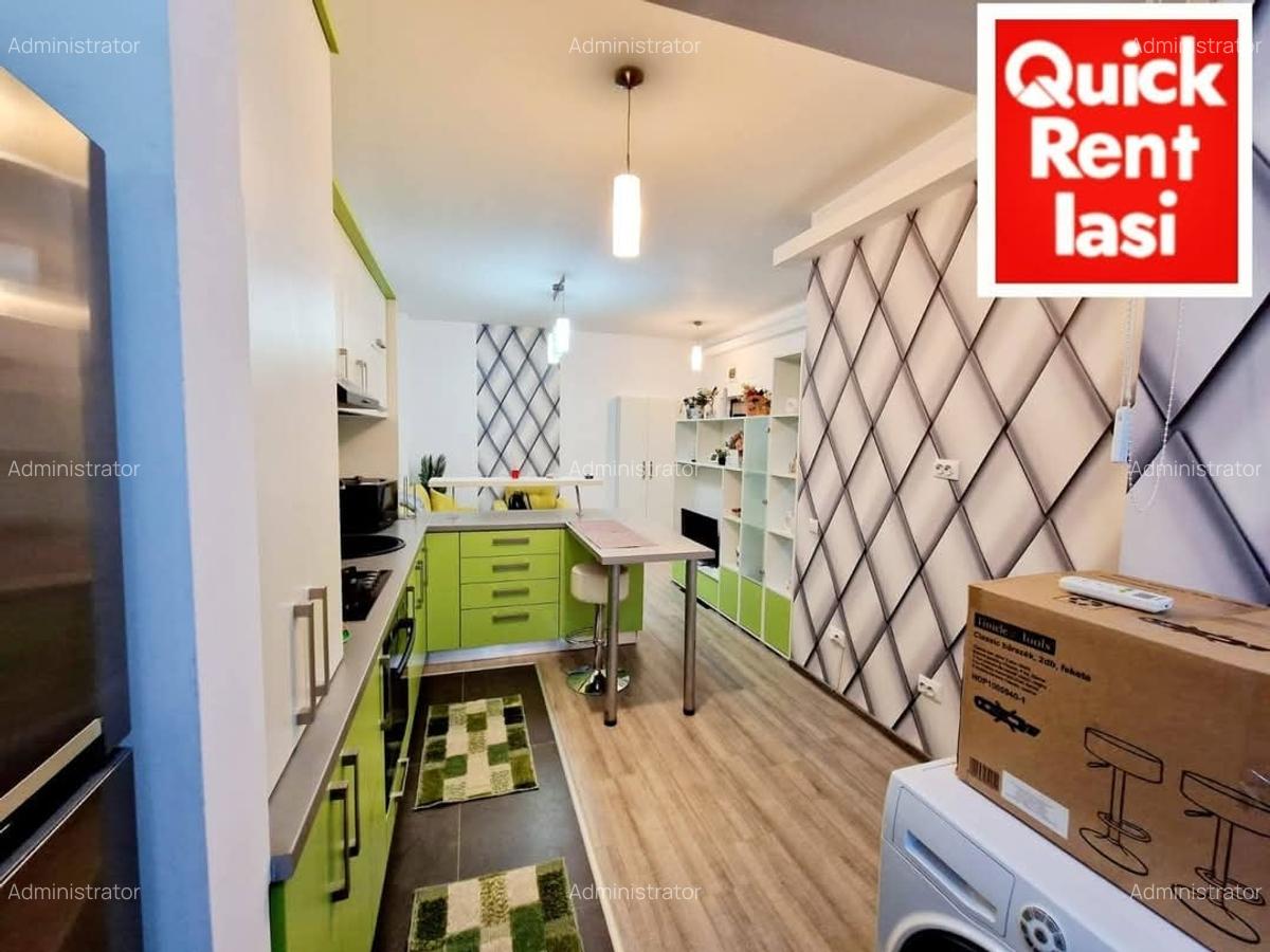 Palas Mall Bloc Nou Lazar Residence Apartament 2Camere Open Space Modern - 12