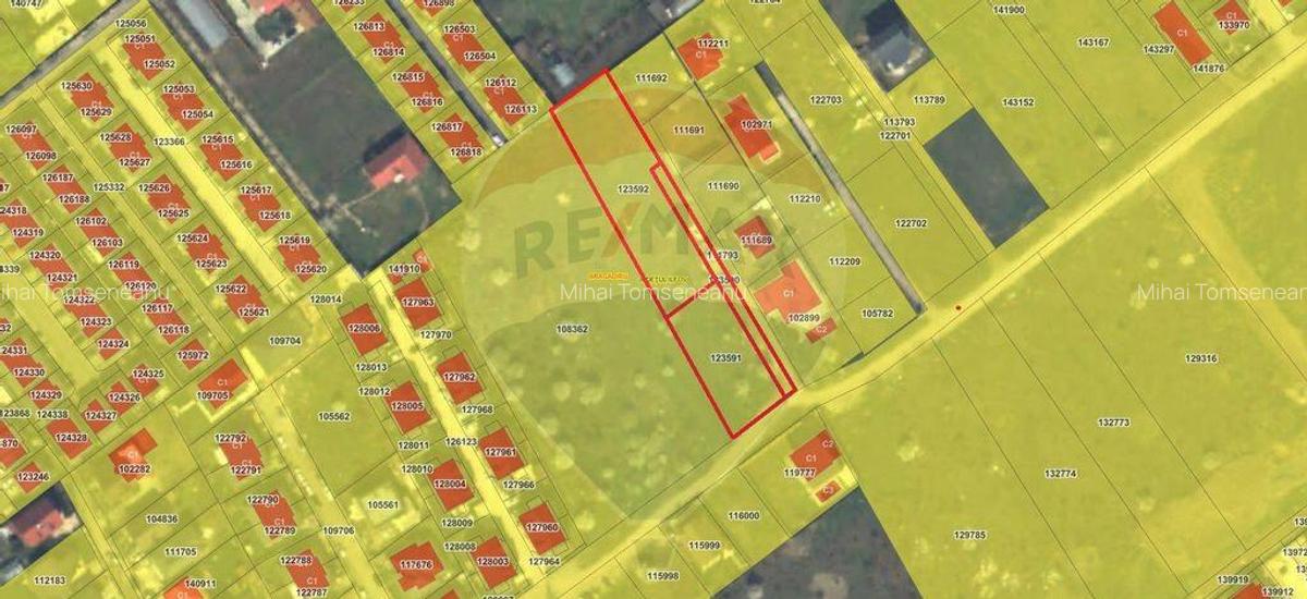 Teren intravilan 2944 mp Rubinului/Bragadiru - 2
