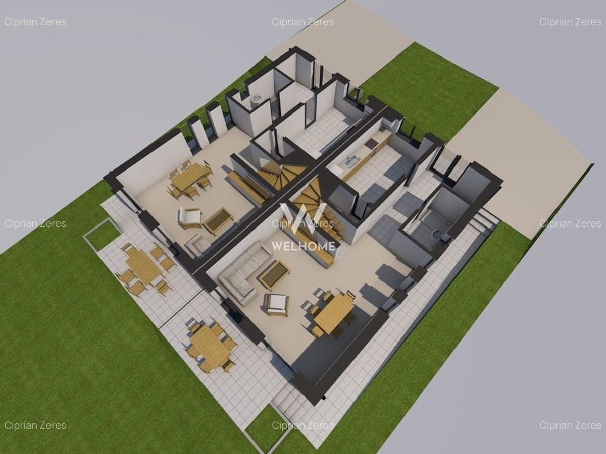 Duplex modern si calitativ cu curte generoasa - Cisnadie - Sibiu - 8