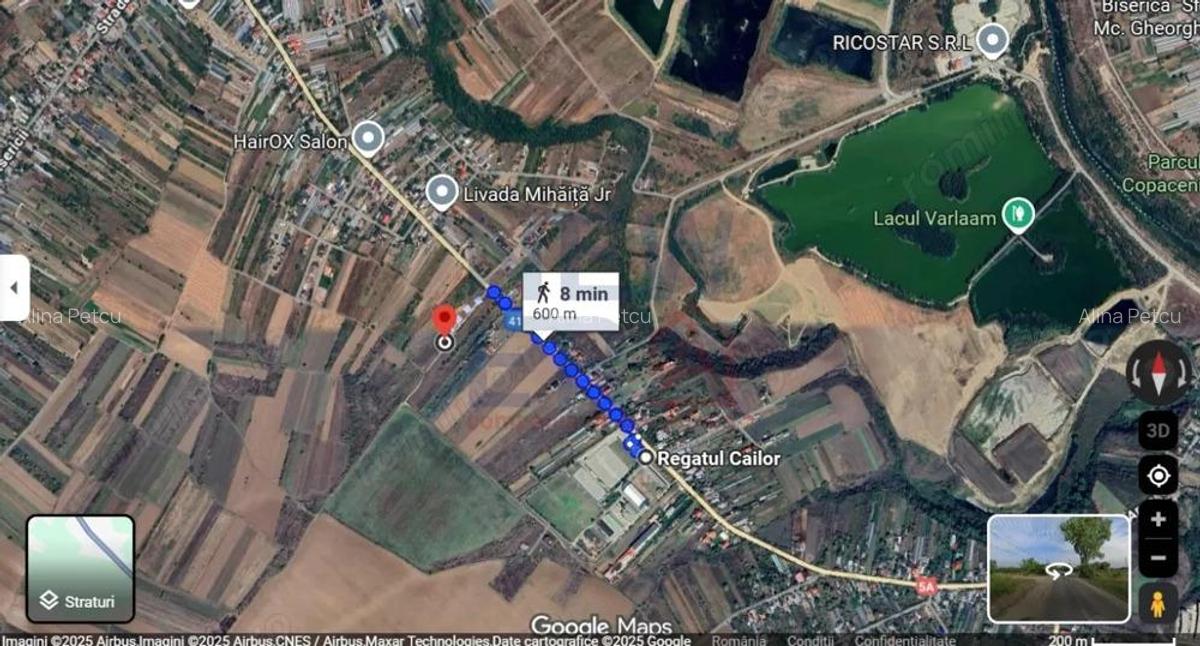 De Vanzare Teren 400 mp cu Autorizatie de contructie Adunatii Copaceni Giurgiu - 9