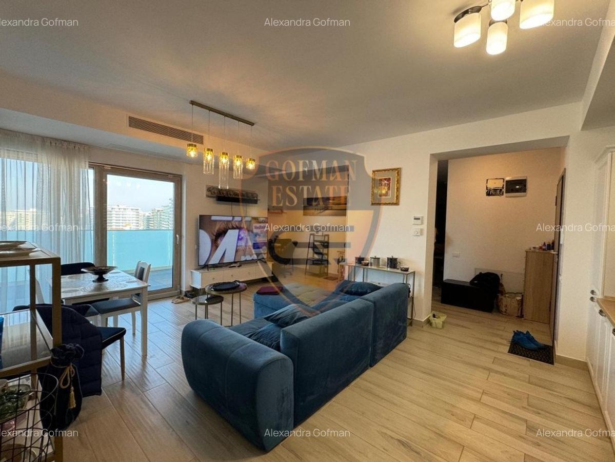 Penthouse 4 camere vedere la mare Mamaia Nord Marina Surf Residence parcare - 9