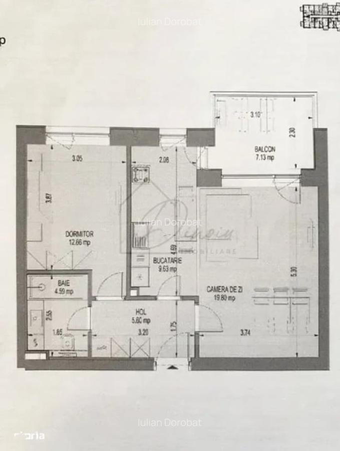 Apartament 2 cam | Pipera | Nusco City | Faza 2 | Aviatiei - 4