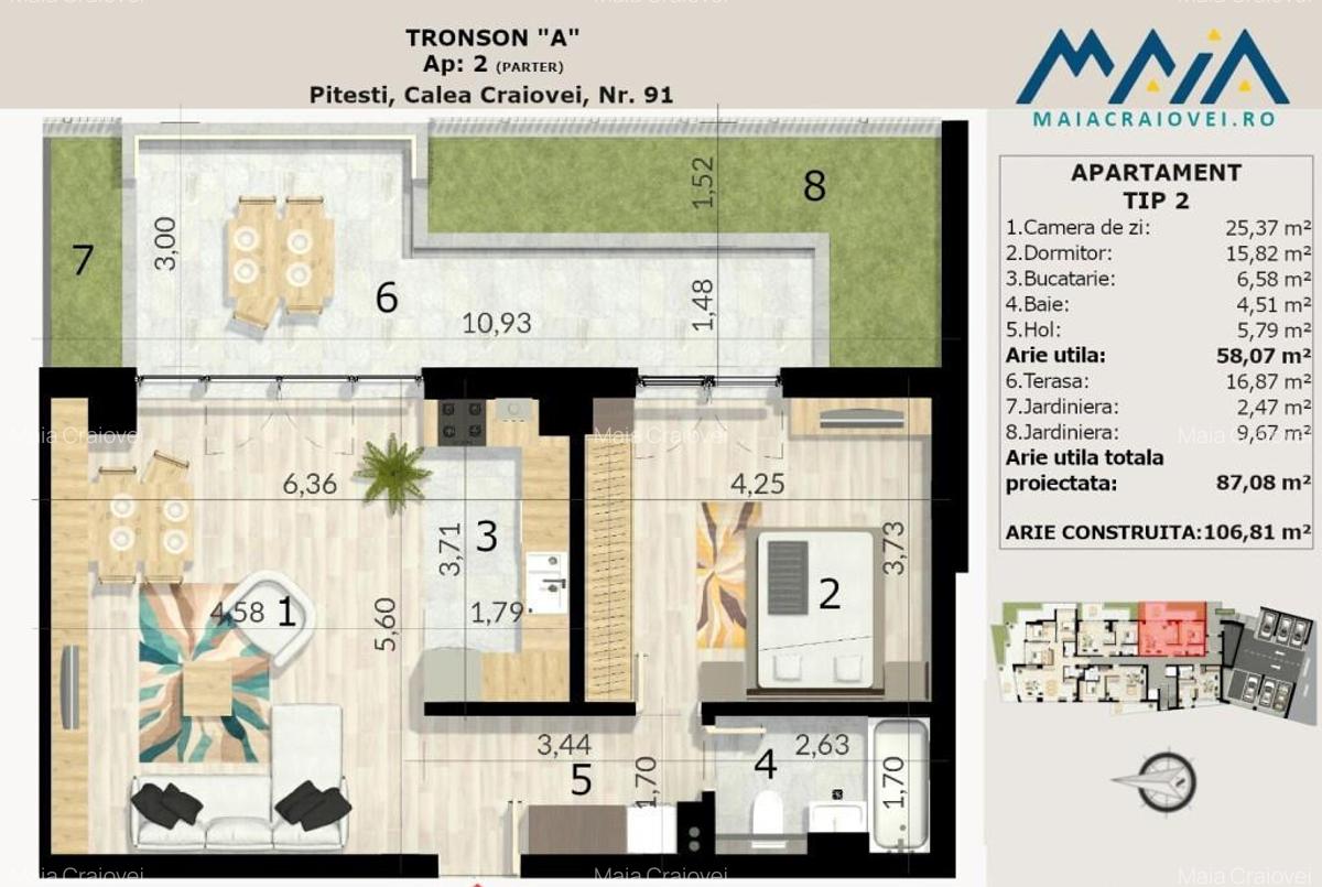 Apartament 2 Camere Premium | Calea Craiovei | Ultracentral - 3