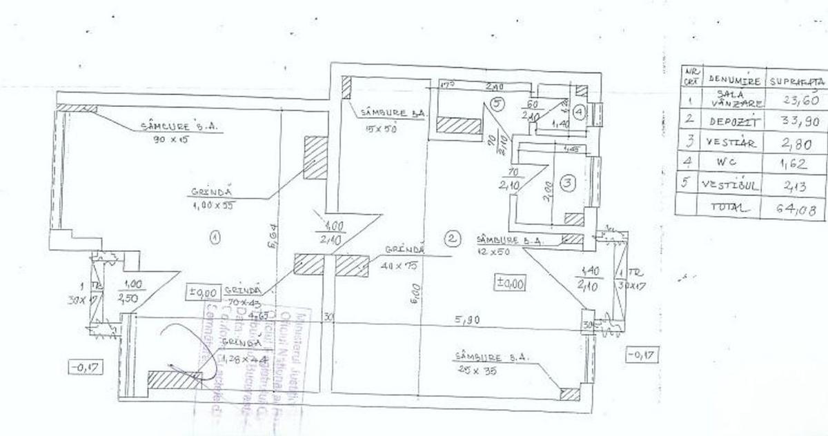 Spațiu comercial, 64 mp în Mihai Bravu - 4