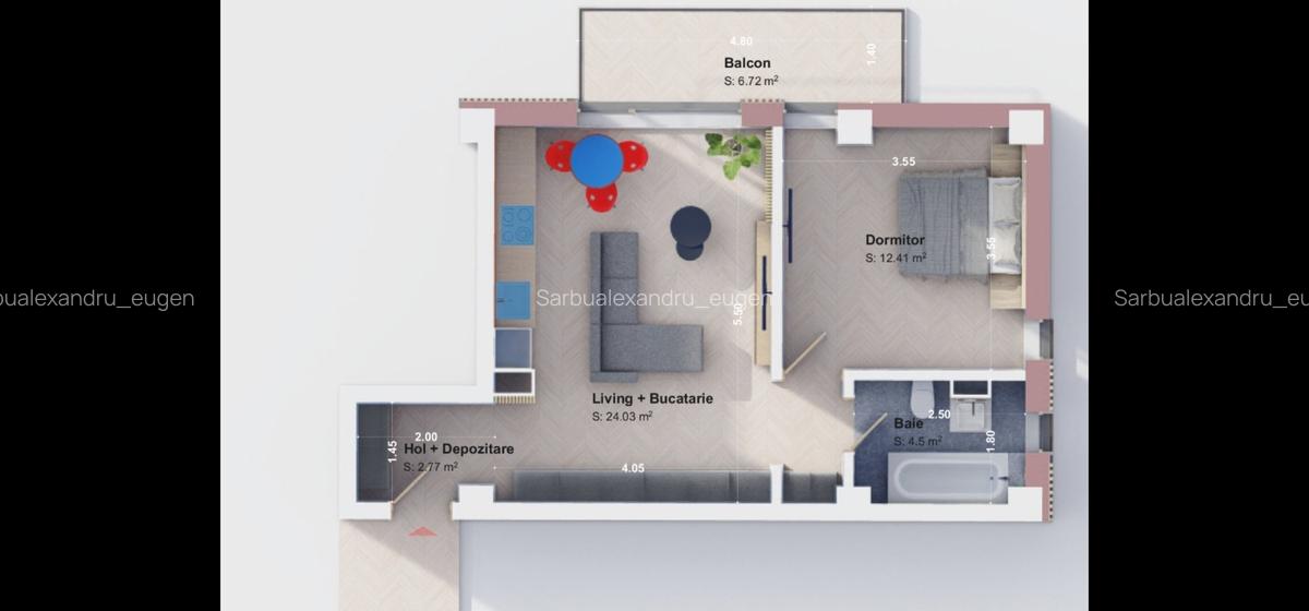 Ap 2 camere,50 mp,67500 euro la 10 minute de Jumbo - 5 Ap 2 camere,50 mp,67500 euro la 10 minute de Jumbo - 5