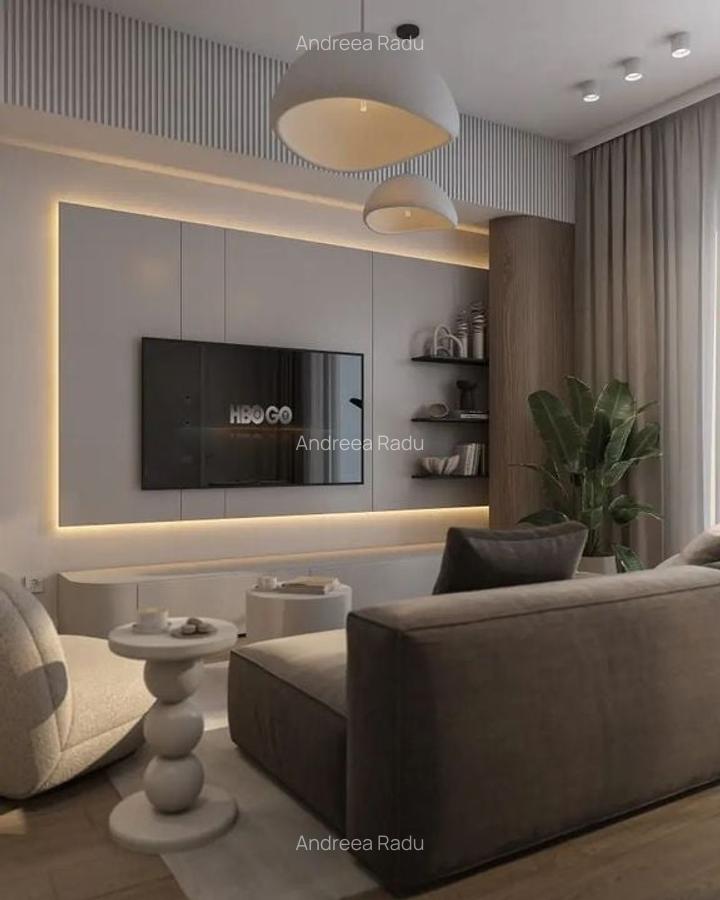 Apartament de 2 camere de vânzare - One Verdi Park - Nemobilat - 2