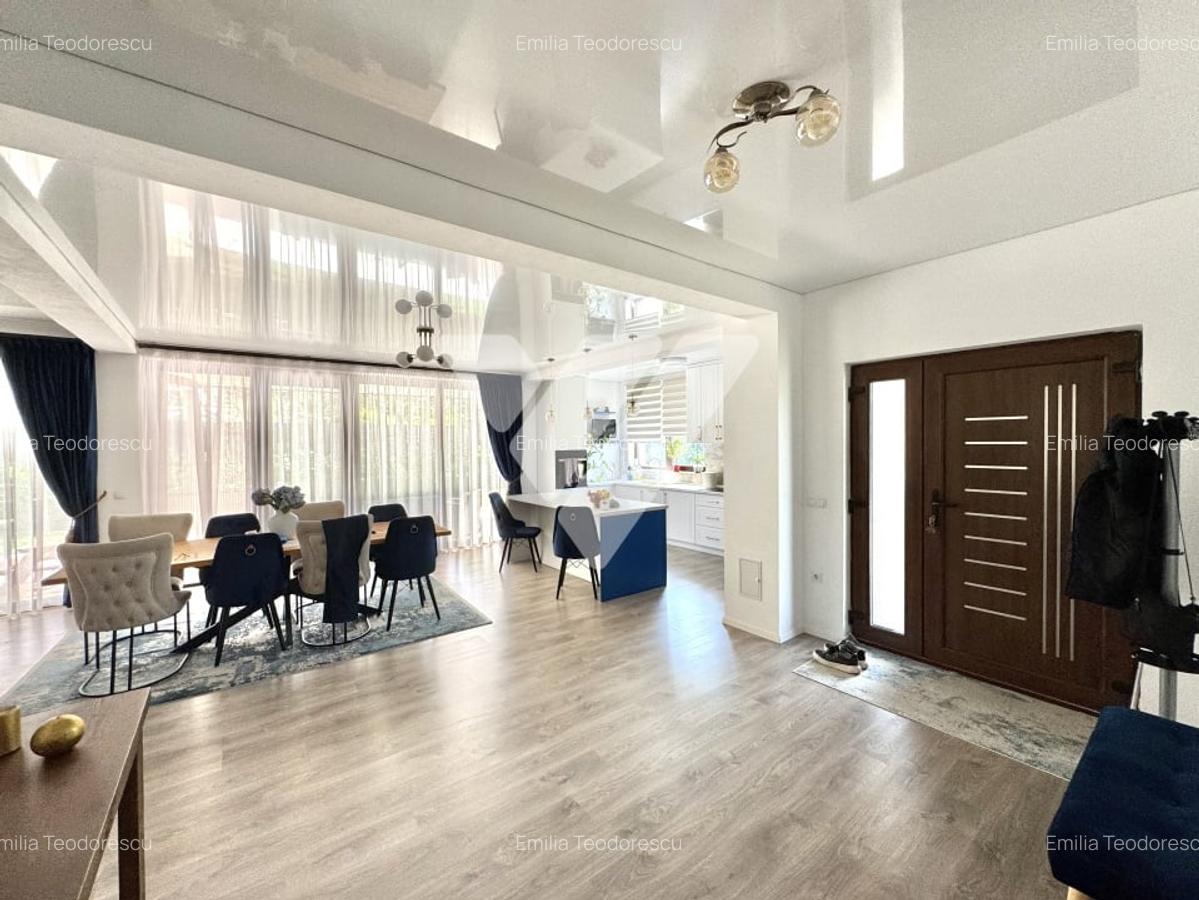 Casa de lux 4 camere terasa pivnita si teren 1007 mp Daia Noua Sibiu - 5