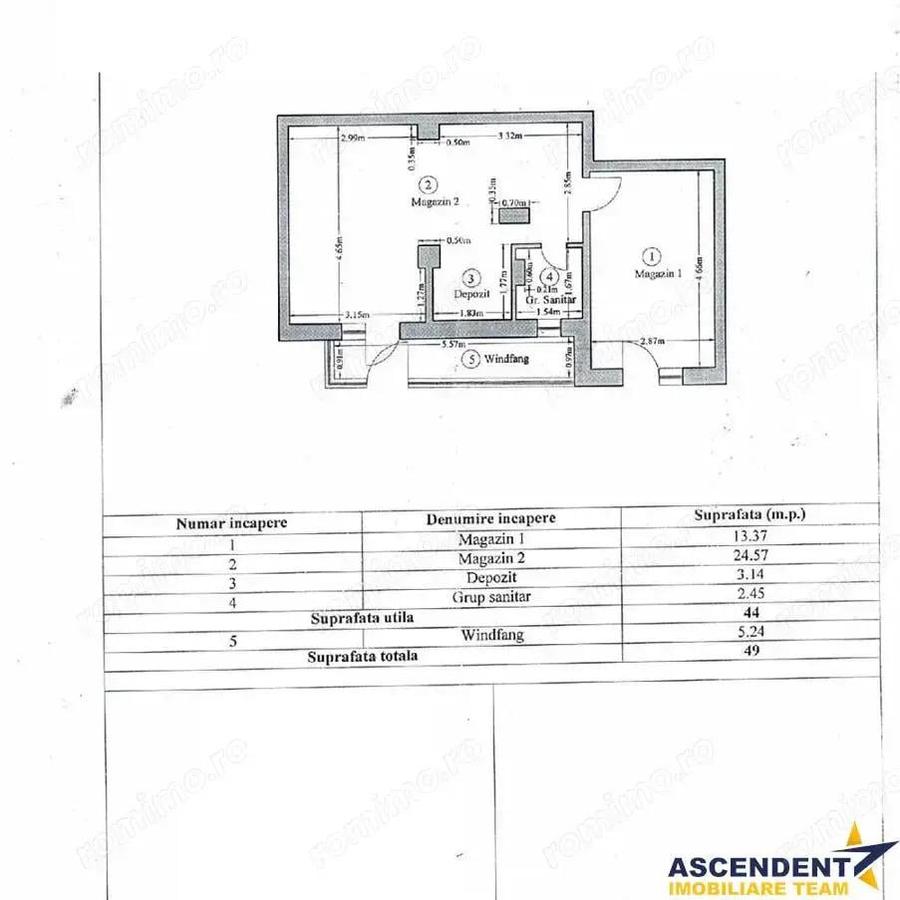 Spatiu comercial,vitrinat,doua intrari,acces facil, Calea Bucuresti,Astra,Brasov - 13